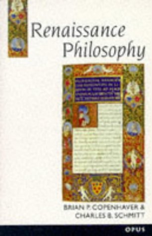 Renaissance Philosophy   1997 9780192891846 Front Cover