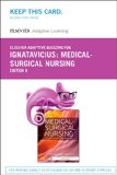 Elsevier Adaptive Quizzing for Ignatavicius Medicalsurgical Nursing Retail Access Card:   2015 9780323280846 Front Cover