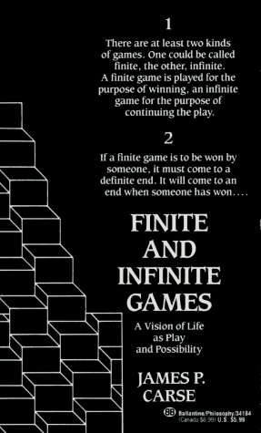 Finite and Infinite Games   1987 9780345341846 Front Cover