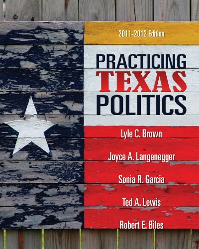 Practicing Texas Politics  14th 2012 9780495802846 Front Cover