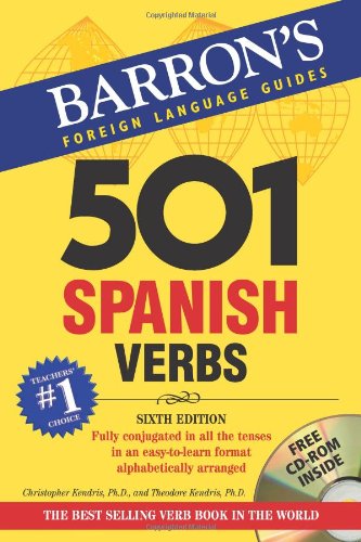501 Spanish Verbs  6th 2007 9780764179846 Front Cover