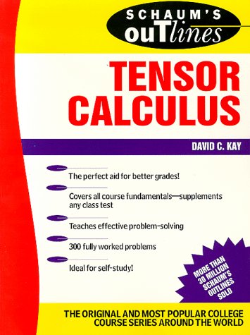 Schaum's Outline of Tensor Calculus   1988 9780070334847 Front Cover