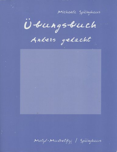 ï¿½bungsbuch Anders Gedacht  2005 (Student Manual, Study Guide, etc.) 9780618259847 Front Cover