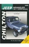 Chilton-tcc Jeep Wrangler: 1987-2011 Repair Manual  2011 9781563929847 Front Cover
