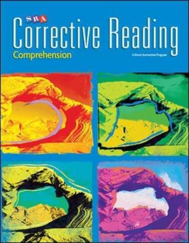 Corrective Reading Comprehension Level B2, Workbook   2008 9780076111848 Front Cover