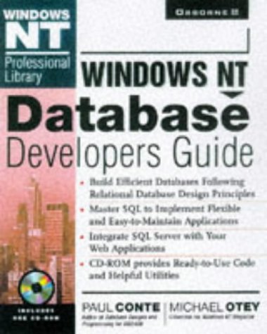 Windows NT Database Developer's Guide   1997 9780078823848 Front Cover