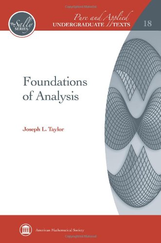 Foundations of Analysis:   2012 9780821889848 Front Cover