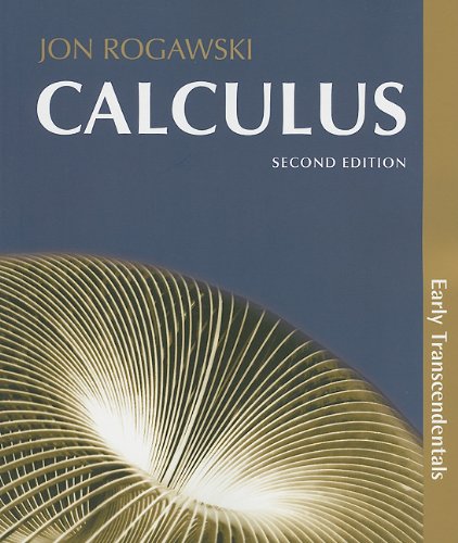 Calculus: Early Transcendentals (Paper)  2nd 2012 9781429231848 Front Cover