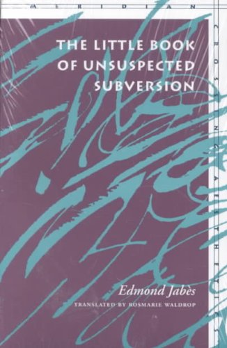 Little Book of Unsuspected Subversion   1996 9780804726849 Front Cover