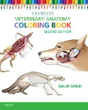 Veterinary Anatomy Coloring Book  2nd 2016 9781455776849 Front Cover