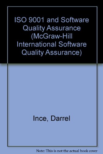 ISO 9001 and Software Quality Assurance  1994 9780077078850 Front Cover