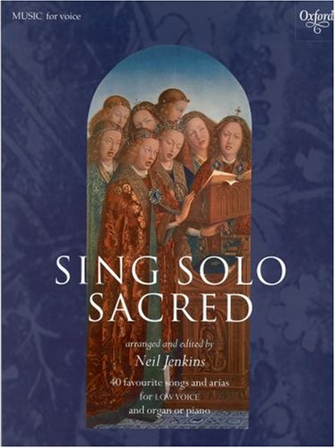 Sing Solo Sacred  N/A 9780193457850 Front Cover