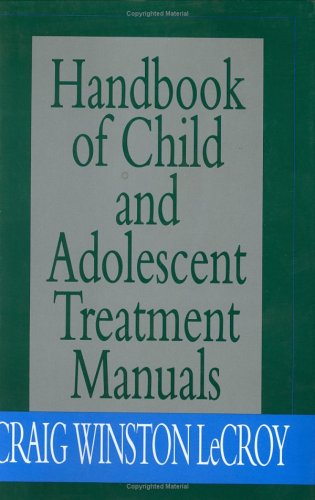 Handbook of Child and Adolescent Treatment Manuals   1994 9780029184851 Front Cover