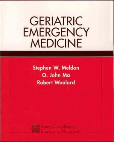 Geriatric Emergency Medicine   2004 9780071383851 Front Cover