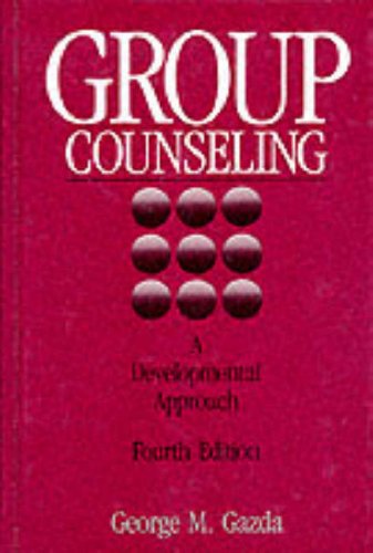Group Counseling A Developmental Approach 4th 1989 9780205119851 Front Cover