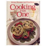 Better Homes and Gardens Cooking for One  1987 9780696016851 Front Cover
