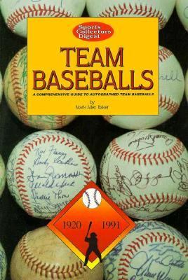 Team Baseballs N/A 9780873411851 Front Cover