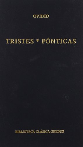 Tristes, Ponticas/ Sorrows, Ponticas:  1992 9788424914851 Front Cover