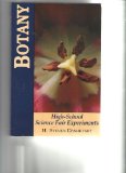 Botany : High School Science Fair Experiments N/A 9780070156852 Front Cover