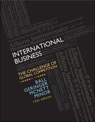 International Business The Challenge of Global Competition 13th 2013 9780077636852 Front Cover