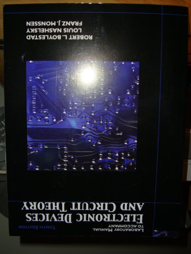 Electronic Devices and Circuit Theory  10th 2009 (Lab Manual) 9780135046852 Front Cover