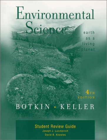 Environmental Science Earth as a Living Planet 4th 2003 (Student Manual, Study Guide, etc.) 9780471218852 Front Cover