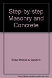 Step-by-Step Masonry and Concrete  N/A 9780696006852 Front Cover