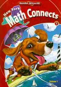 NY Math Connects, Grade 1, Consumable Student Edition, Volume 1   2009 9780021074853 Front Cover