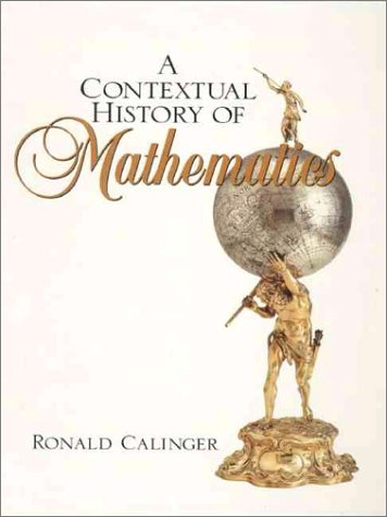 Contextual History of Mathematics   1999 9780023182853 Front Cover