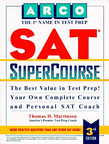 SAT Supercourse  3rd 1996 9780028611853 Front Cover