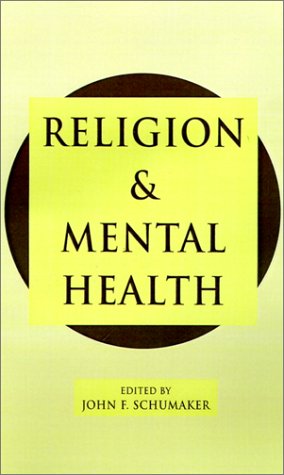 Religion and Mental Health   1992 9780195069853 Front Cover