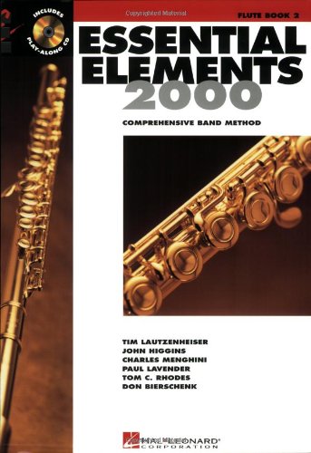 Essential Elements for Band - Flute Book 2 with EEi (Book/Online Audio)  N/A 9780634012853 Front Cover