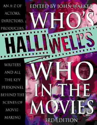Halliwell's Who's Who in the Movies N/A 9780007150854 Front Cover