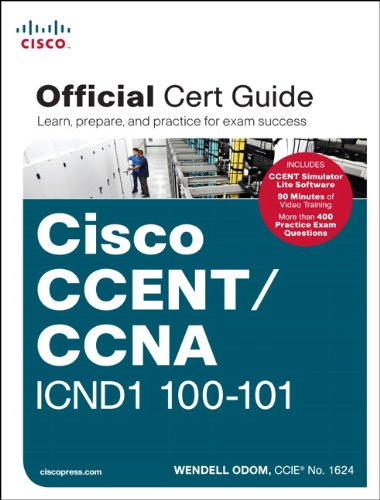 Cisco CCENT/CCNA ICND1 100-101   2013 9781587143854 Front Cover