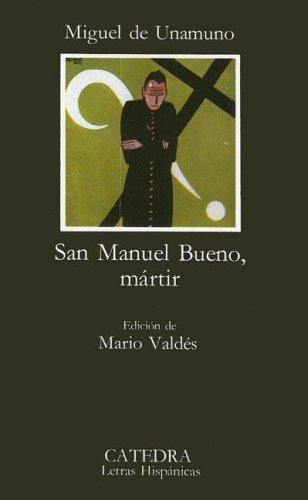 San Manuel Bueno, mï¿½rtir  26th 2002 9788437601854 Front Cover