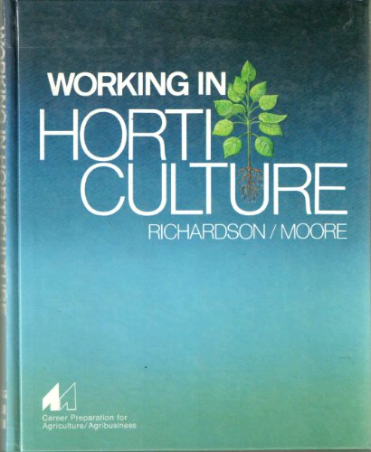 Working in Horticulture   1980 9780070522855 Front Cover