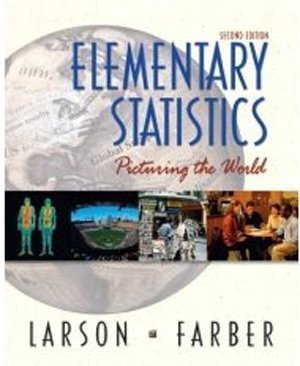 Elementary Statistics: Picturing the World 2nd 2003 9780130488855 Front Cover