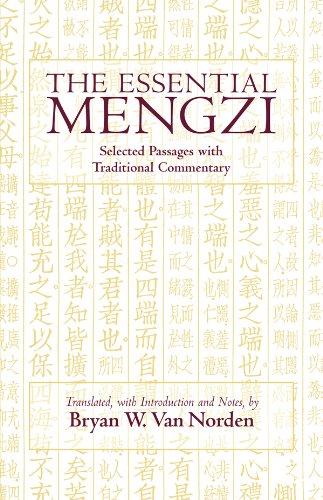 Essential Mengzi Selected Passages with Traditional Commentary  2009 9780872209855 Front Cover