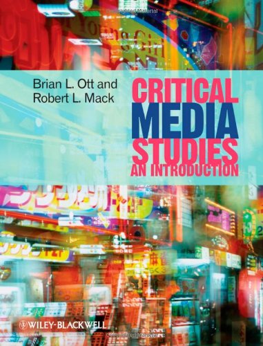 Critical Media Studies An Introduction  2010 9781405161855 Front Cover