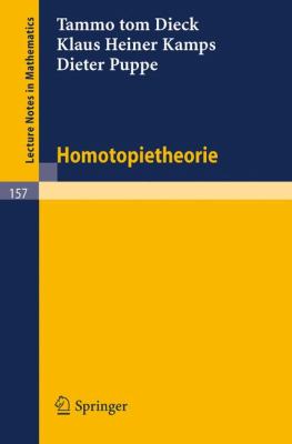 Homotopietheorie   1970 9783540051855 Front Cover