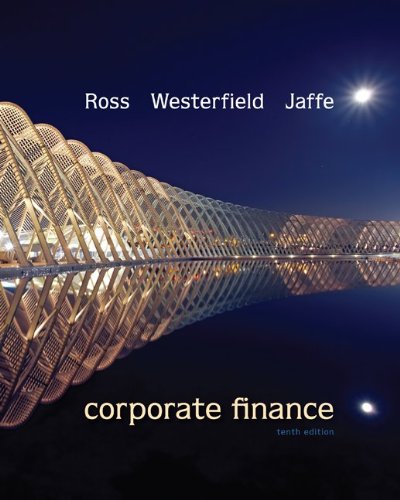 Corporate Finance + Connect Plus:   2012 9780077753856 Front Cover
