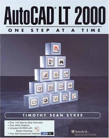 AutoCAD LT - One Step at a Time   2001 9780130874856 Front Cover