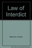 Law of Interdict  2nd 1994 9780406014856 Front Cover