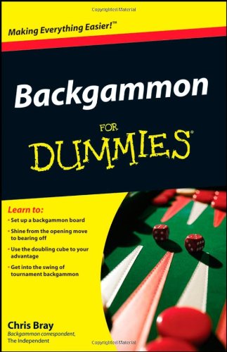 Backgammon for Dummies   2008 9780470770856 Front Cover