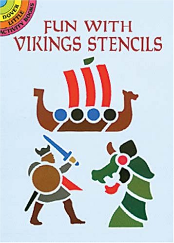 Fun With Vikings Stencils  N/A 9780486412856 Front Cover