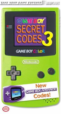Game Boy Secret Codes 3 Pocket Guide   2002 9780744000856 Front Cover