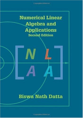 Numerical Linear Algebra and Applications  2nd 2009 9780898716856 Front Cover