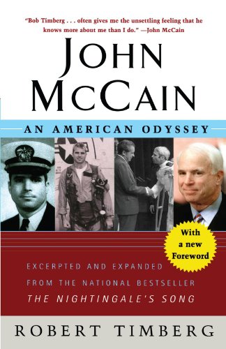 John Mccain An American Odyssey N/A 9781416559856 Front Cover