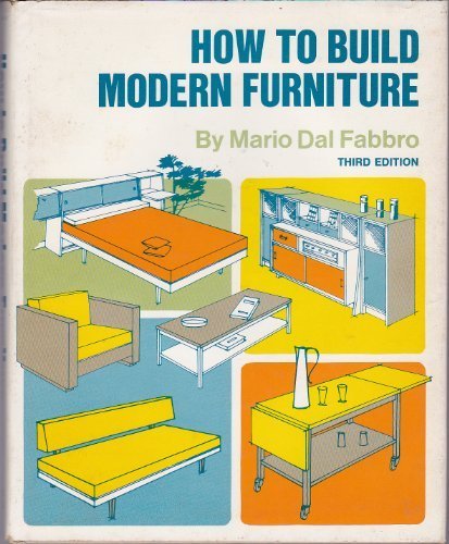 How to Build Modern Furniture 3rd 9780070151857 Front Cover
