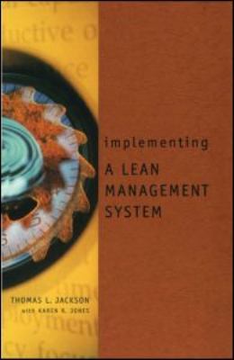 Implementing a Lean Management System   1996 9781563270857 Front Cover